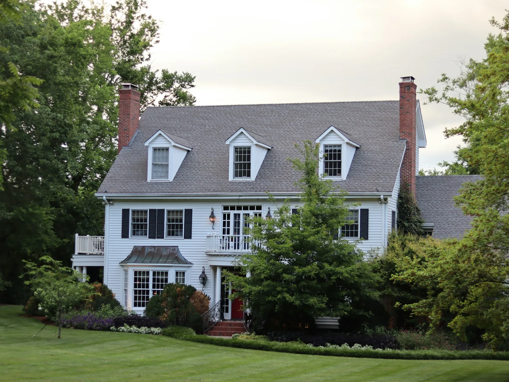 Exterior of a residential home