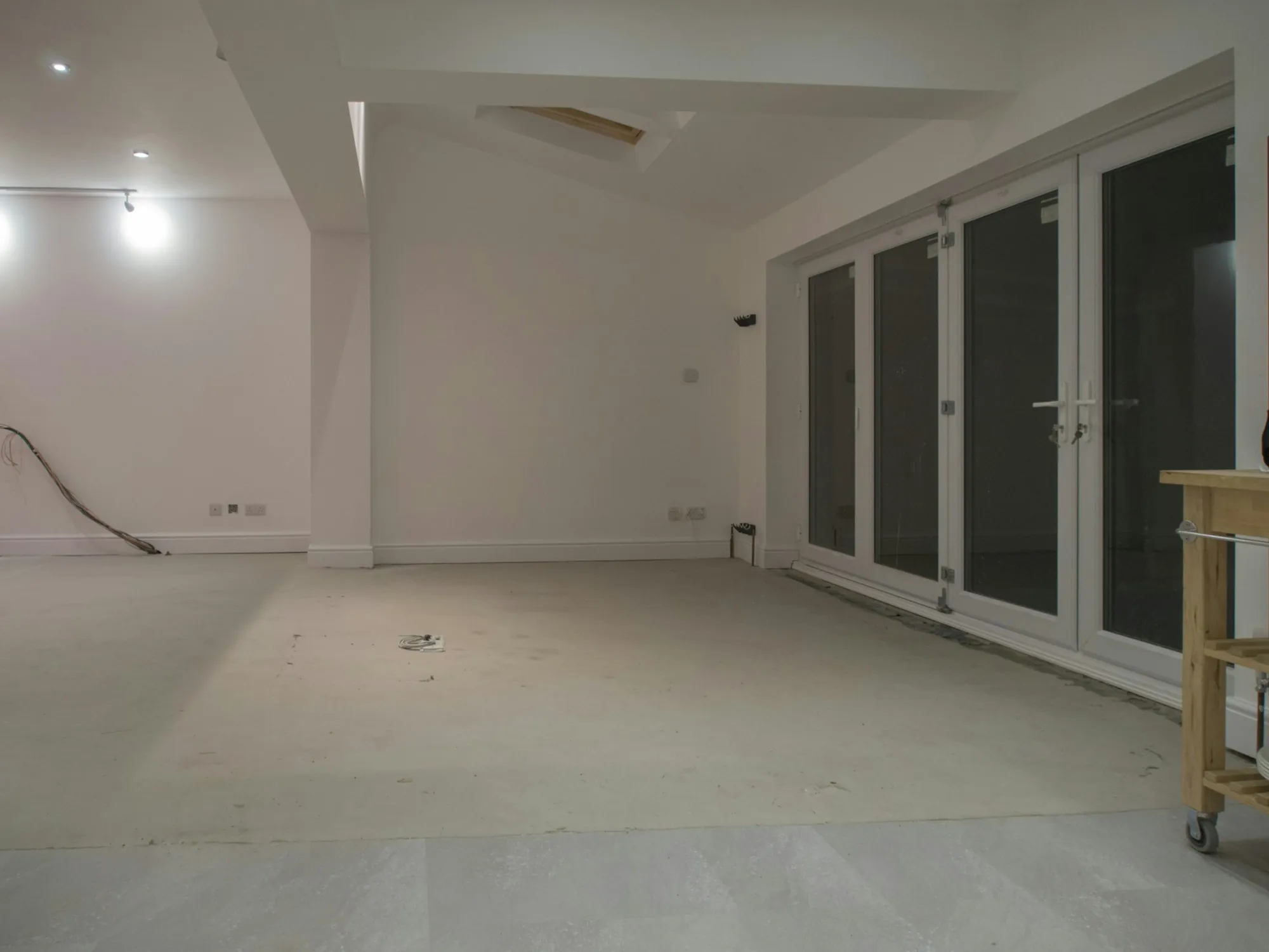 Remodeling project under construction